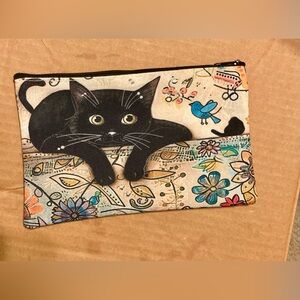 Cat Cosmetic Bag